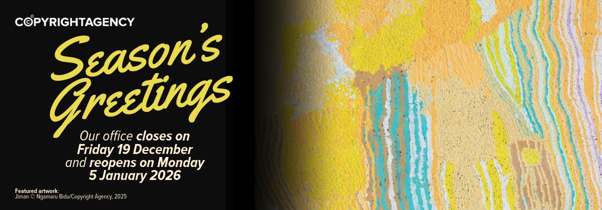 Season's Greetings from Copyright Agency