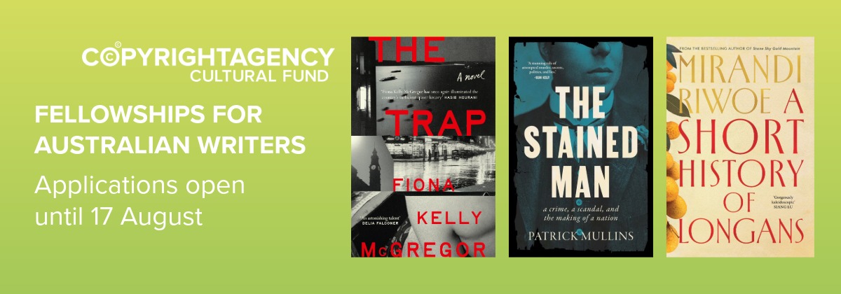 $80,000 writing Fellowships drive major new Australian books